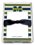 Noteworthy College Memo Sheets - Michigan Wolverines (CSP539)